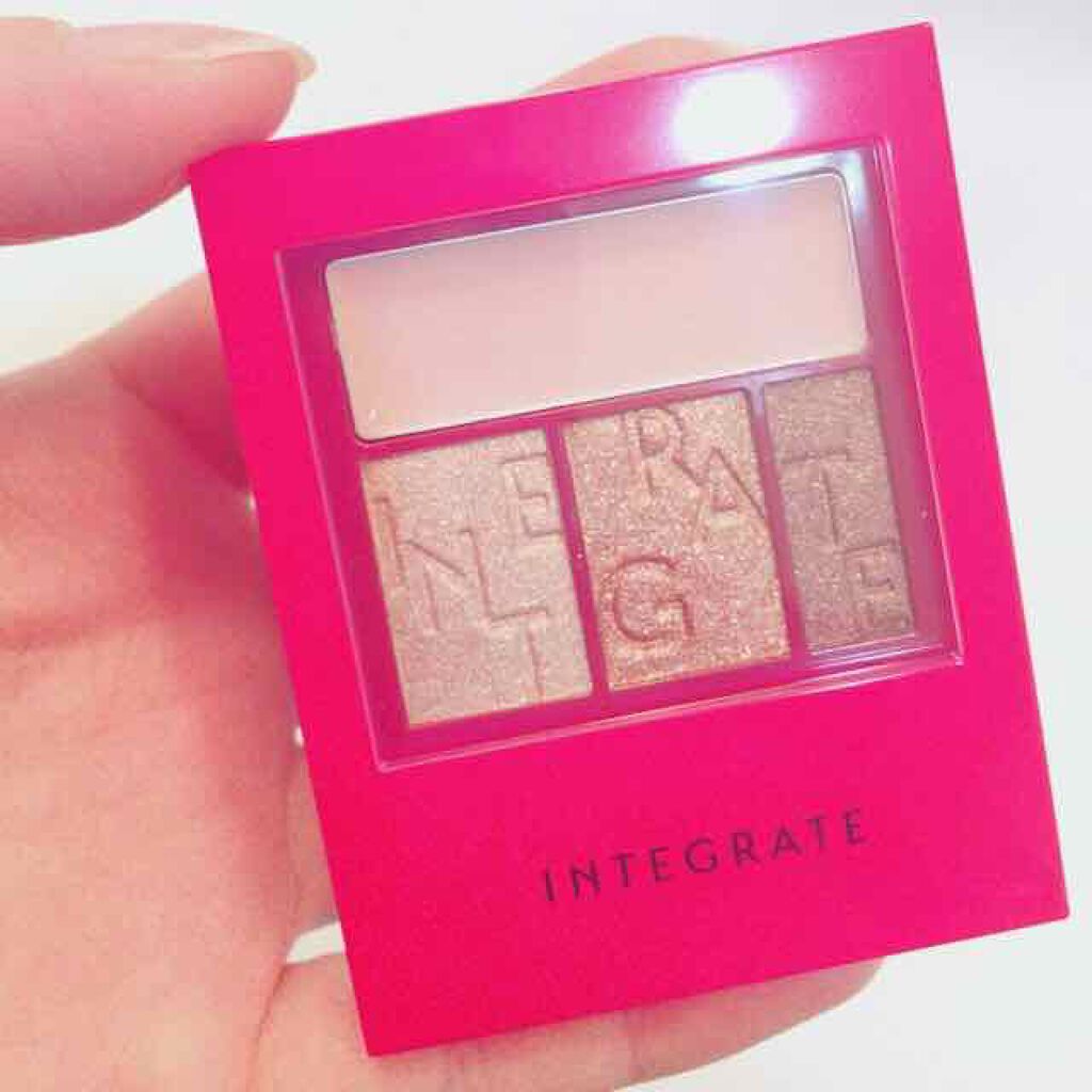 アクセントカラーアイズ CC/インテグレート/アイシャドウパレットを使ったクチコミ(1枚目)