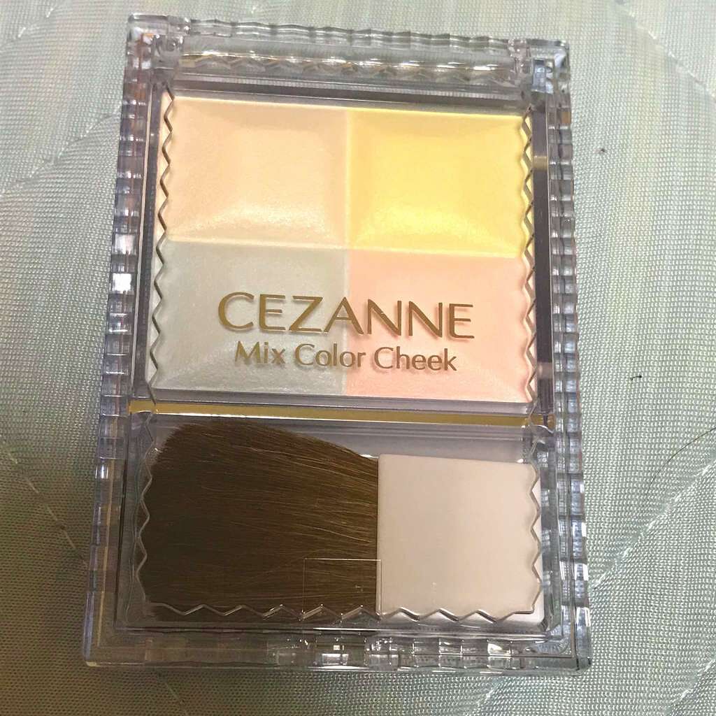ミックスカラーチーク/CEZANNE/パウダーチークを使ったクチコミ(1枚目)