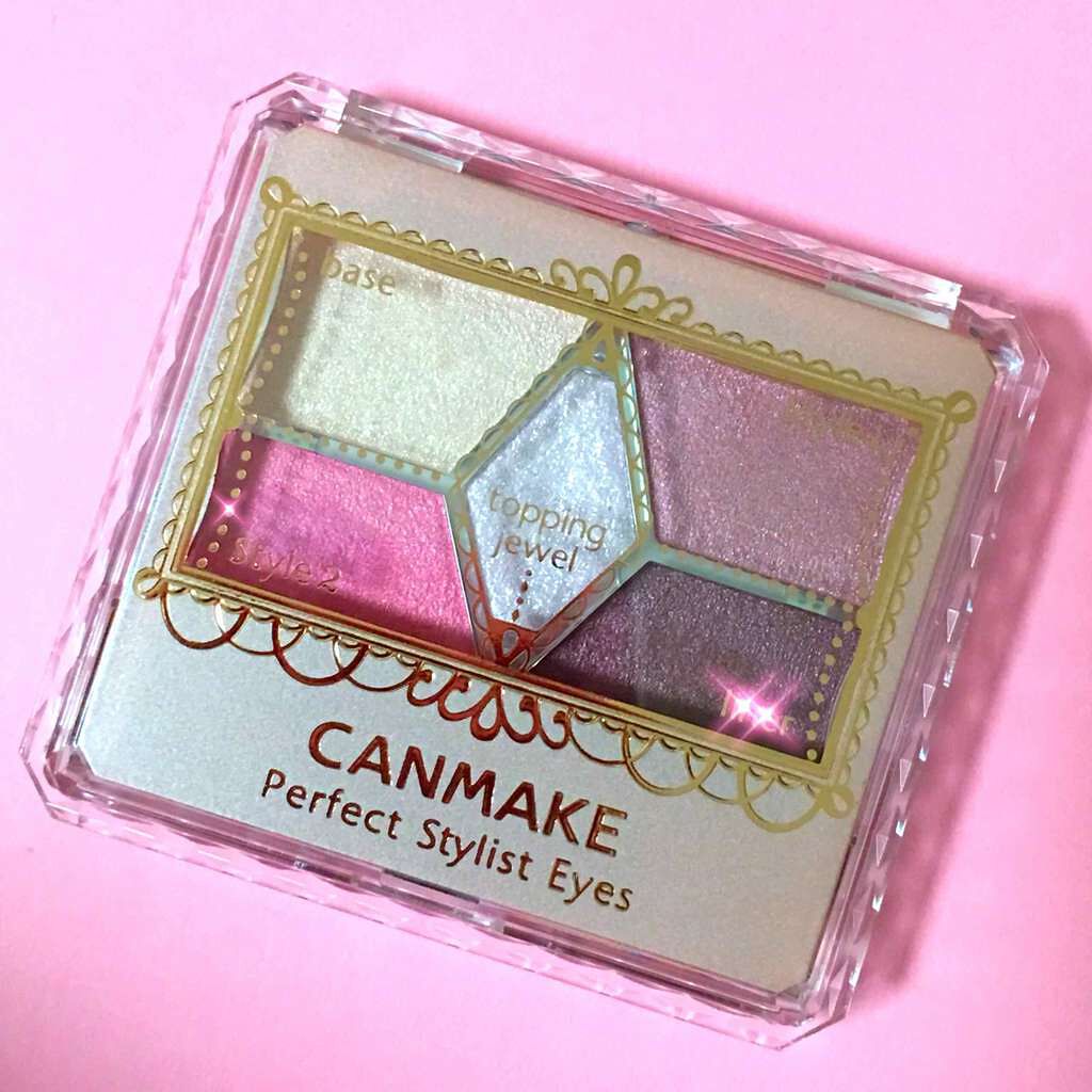 【旧品】パーフェクトスタイリストアイズ/キャンメイク/アイシャドウパレットを使ったクチコミ(1枚目)