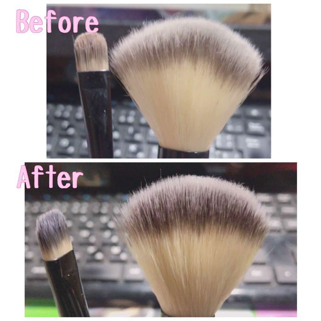 メイクブラシ専用クリーナー/DAISO/その他化粧小物を使ったクチコミ(2枚目)