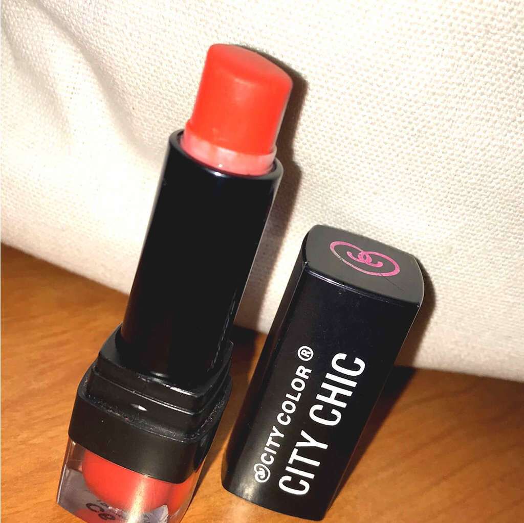 City Chic Lipstick/CITY COLOR/口紅を使ったクチコミ（2枚目）