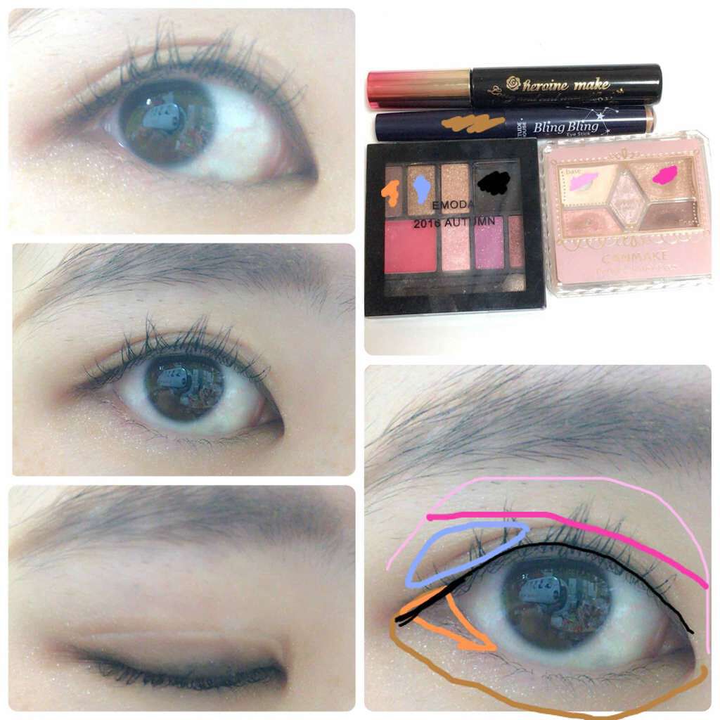 キラキラ アイシャドウ/ETUDE/スティックアイシャドウを使ったクチコミ（1枚目）