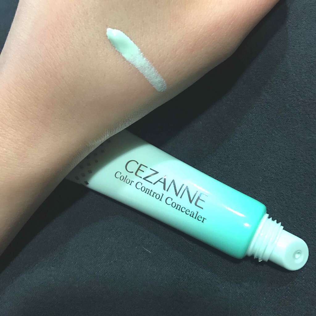 赤み補正コンシーラー/CEZANNE/クリームコンシーラーを使ったクチコミ(2枚目)