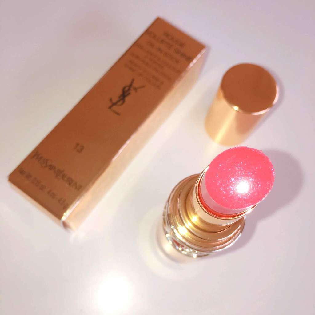 ルージュ ヴォリュプテ シャイン/YVES SAINT LAURENT BEAUTE/口紅を使ったクチコミ(1枚目)