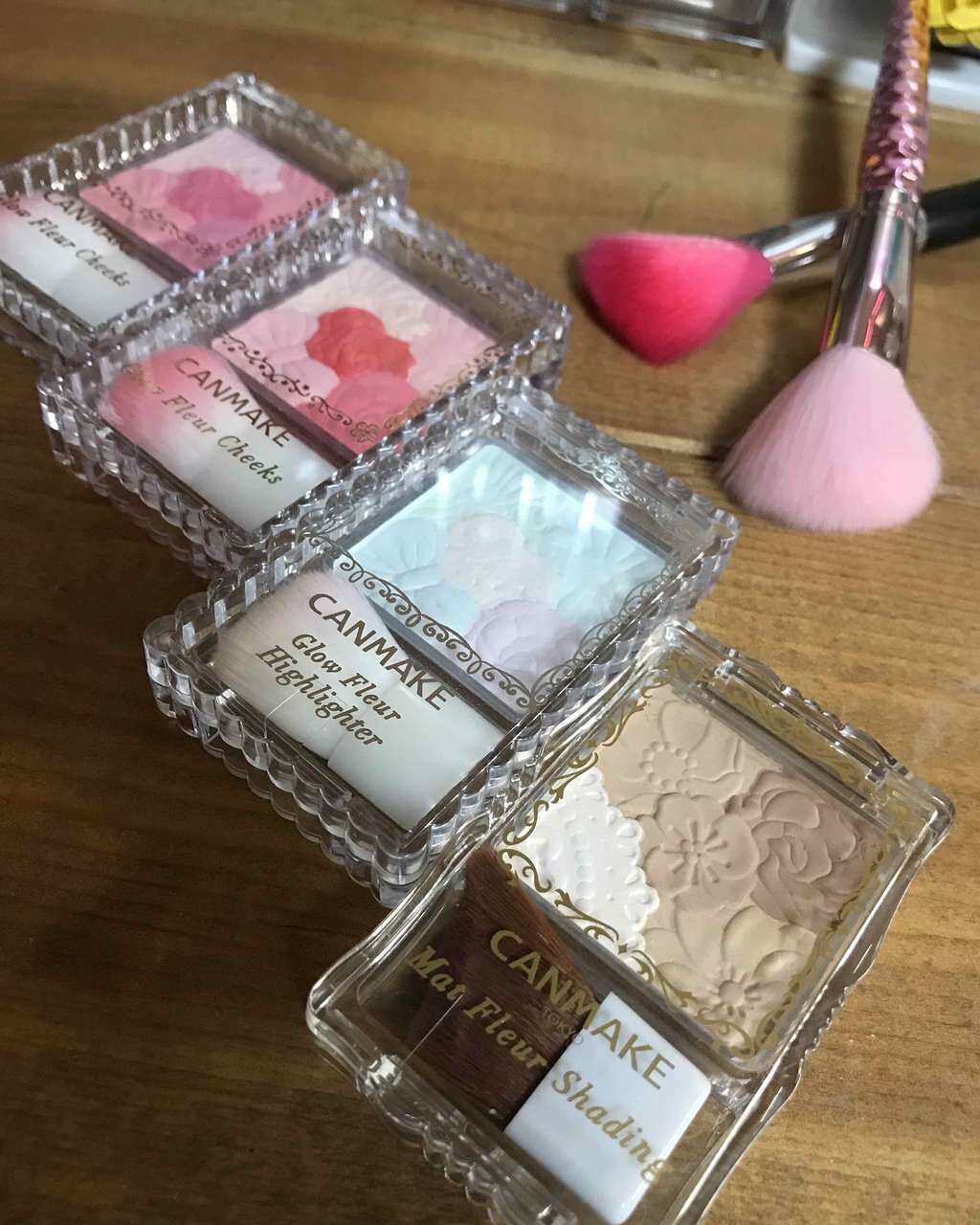 グロウフルールチークス/キャンメイク/パウダーチークを使ったクチコミ(1枚目)