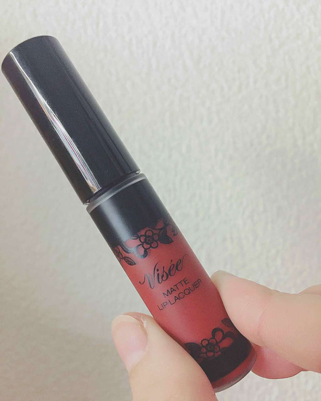 マットリップラッカー/Visée/口紅を使ったクチコミ(1枚目)