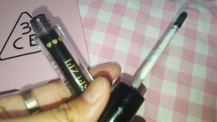 one spo ポップティーングロス/onespo/リップグロスを使ったクチコミ(2枚目)