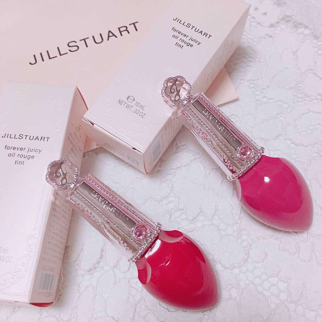 フォーエヴァージューシー オイルルージュ/JILL STUART/口紅を使ったクチコミ(1枚目)