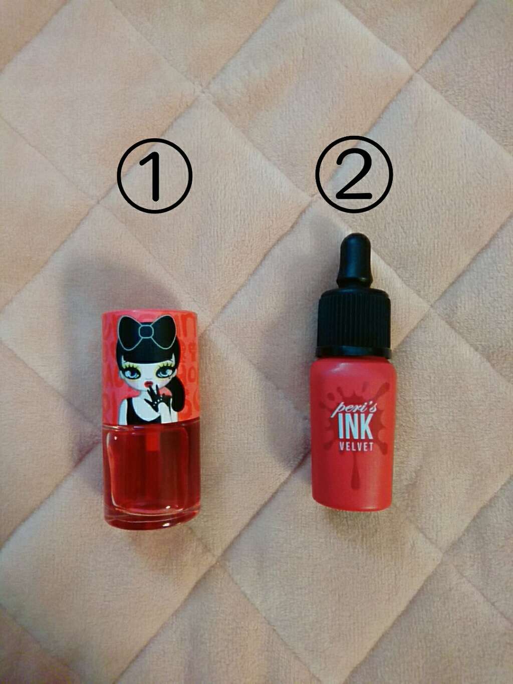 インク ベルベット/PERIPERA/口紅を使ったクチコミ(1枚目)