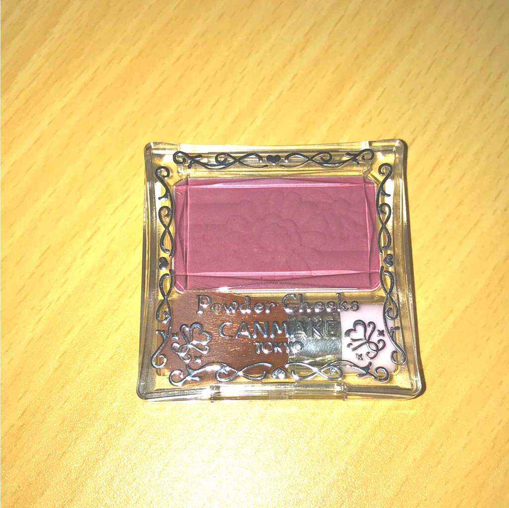 【旧品】パウダーチークス/キャンメイク/パウダーチークを使ったクチコミ(1枚目)