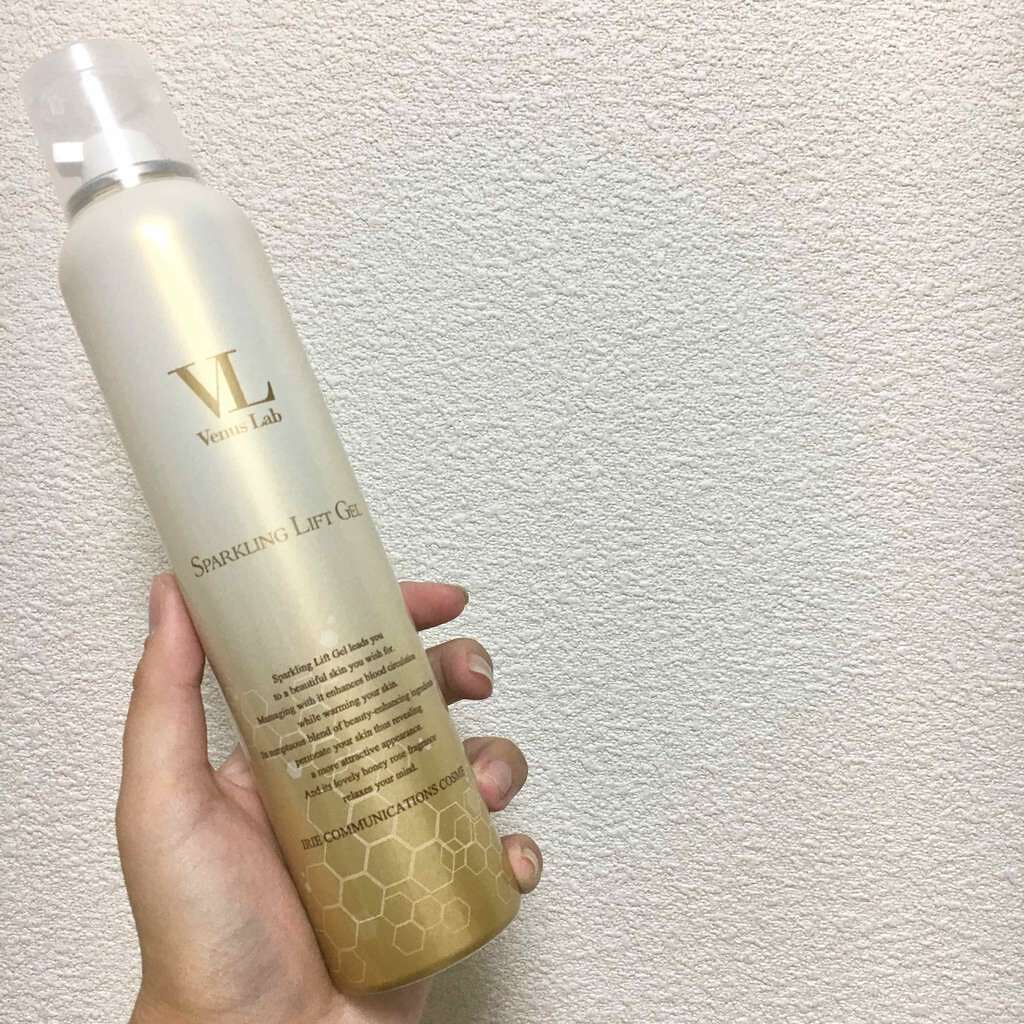 スパークリングリフトジェル/ヴィーナスラボ/ボディローションを使ったクチコミ（1枚目）