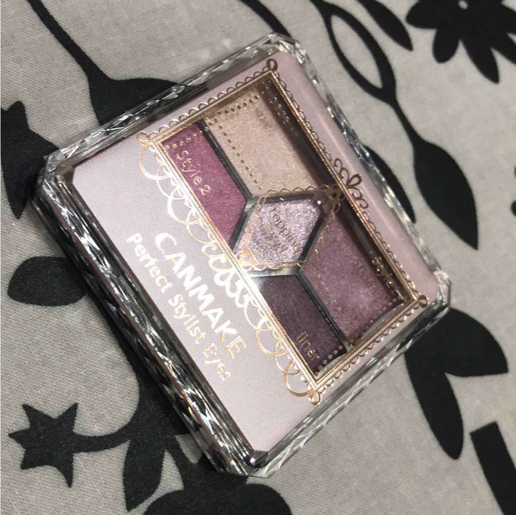 【旧品】パーフェクトスタイリストアイズ/キャンメイク/アイシャドウパレットを使ったクチコミ(1枚目)