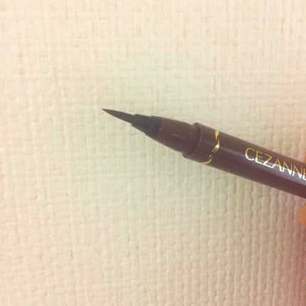 極細 アイライナーR/CEZANNE/リキッドアイライナーを使ったクチコミ(2枚目)