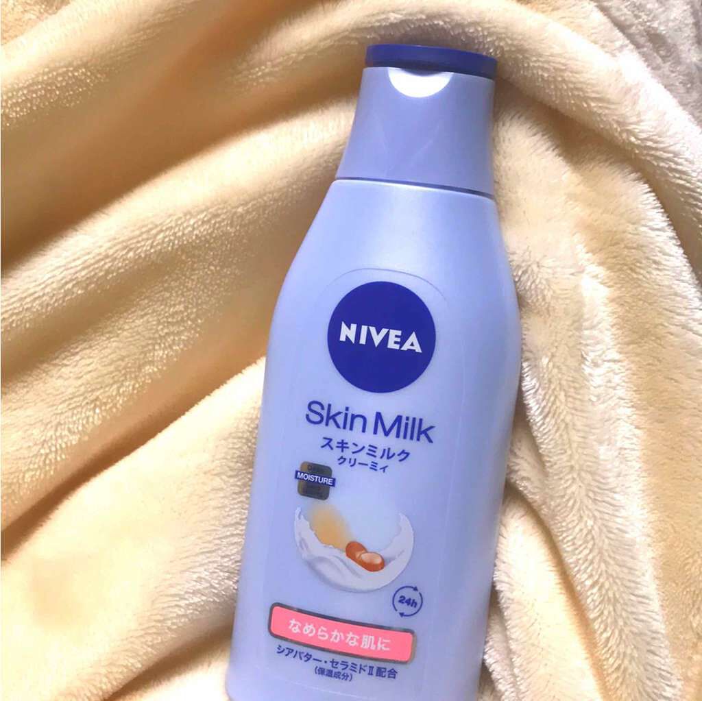 スキンミルク クリーミィ/ニベア/ボディミルクを使ったクチコミ（1枚目）