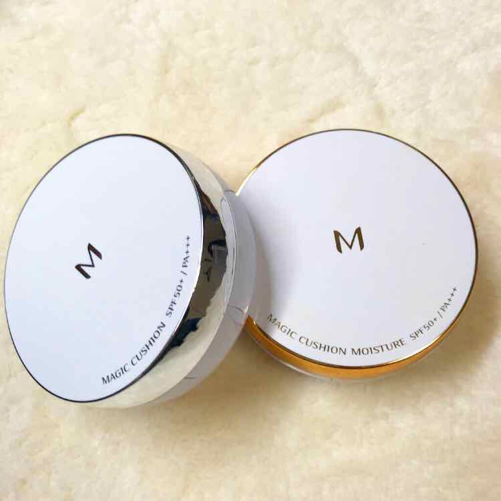 M クッション ファンデーション(モイスチャー)/MISSHA/クッションファンデーションを使ったクチコミ(1枚目)