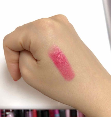 PINK RUMOUR DANGEROUS MATTE LIP COLOR/3CE/口紅を使ったクチコミ(2枚目)