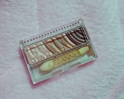 トーンアップアイシャドウ/CEZANNE/アイシャドウパレットを使ったクチコミ(1枚目)