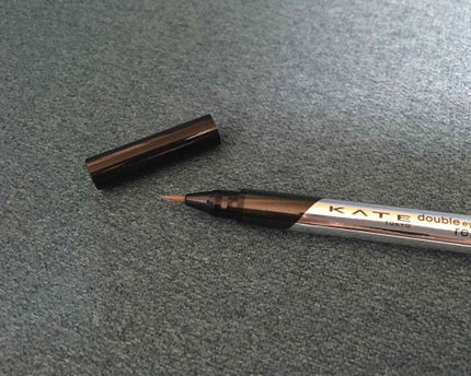 ダブルラインフェイカー/KATE/リキッドアイライナーを使ったクチコミ(2枚目)