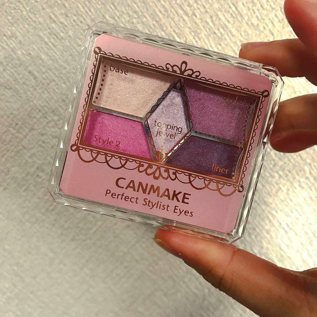 【旧品】パーフェクトスタイリストアイズ/キャンメイク/アイシャドウパレットを使ったクチコミ(1枚目)