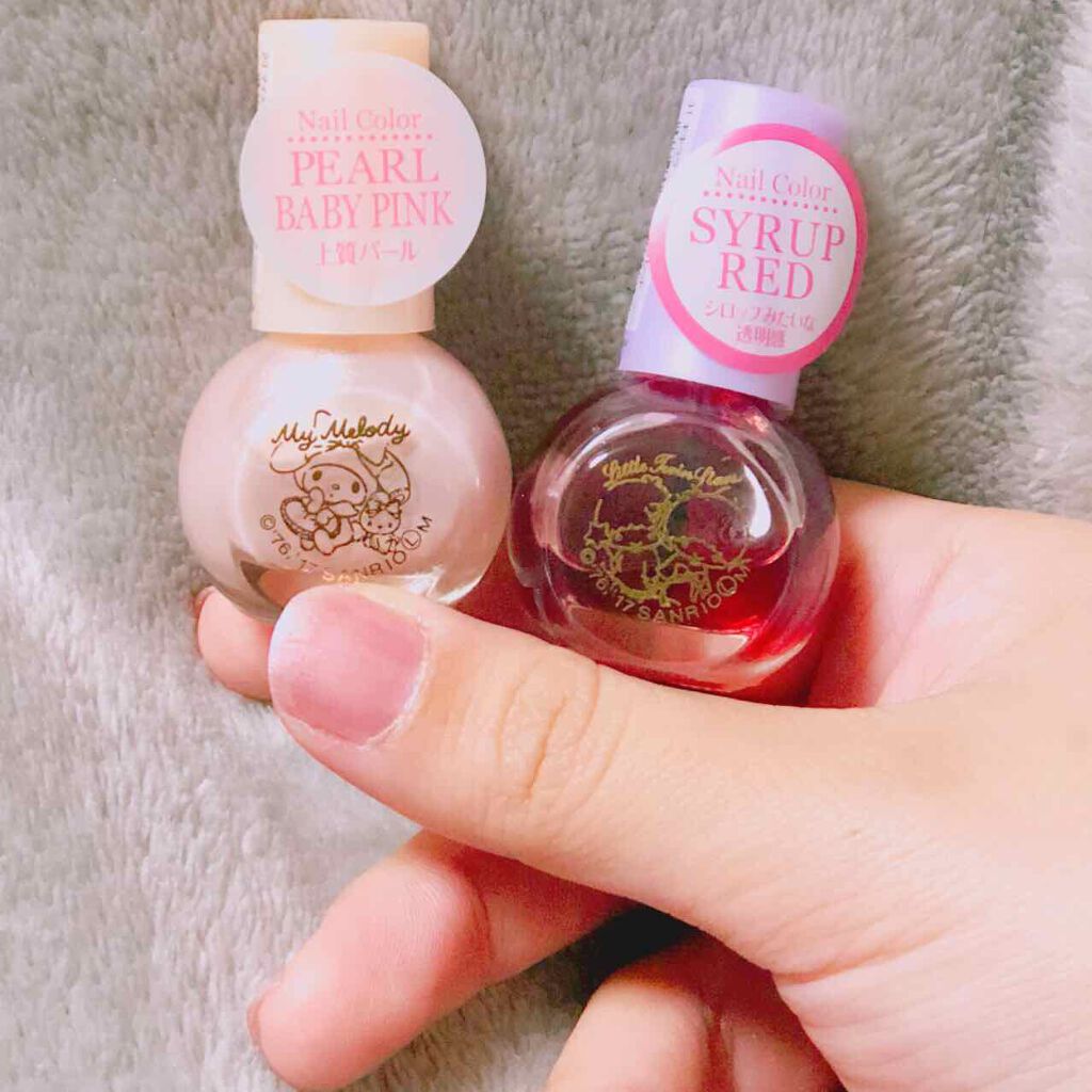 サンリオネイル/DAISO/マニキュアを使ったクチコミ（1枚目）