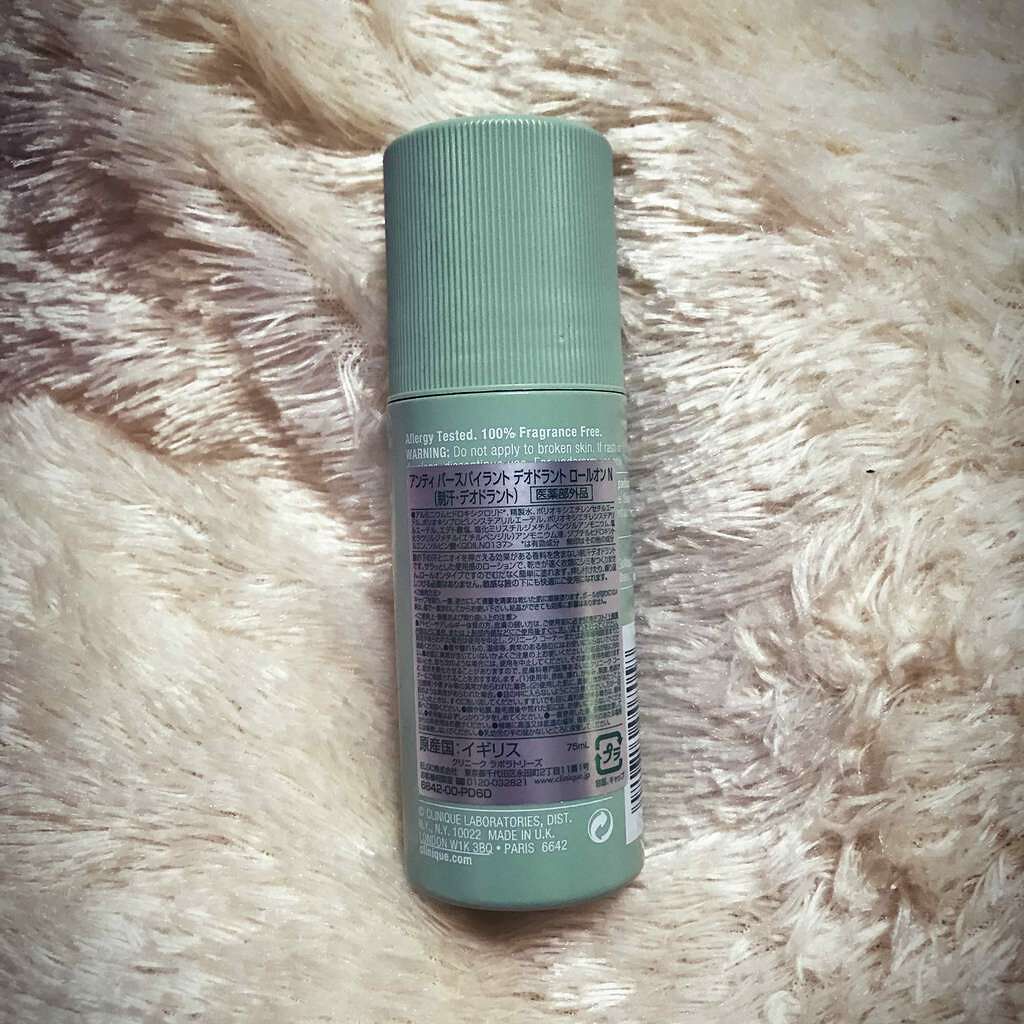 アンティ パースパイラント デオドラント ロールオン N〈医薬部外品〉/CLINIQUE/デオドラント・制汗剤を使ったクチコミ(2枚目)