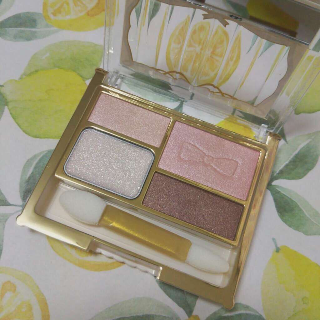 シャイニードルチェシャドウ/スウィーツ スウィーツ/アイシャドウパレットを使ったクチコミ(2枚目)