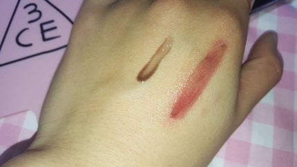 one spo ポップティーングロス/onespo/リップグロスを使ったクチコミ(3枚目)