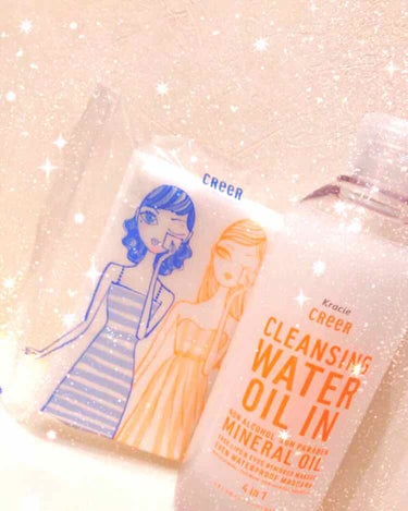 水クレンジング＜オイルイン＞/CReeR/化粧水を使ったクチコミ（2枚目）