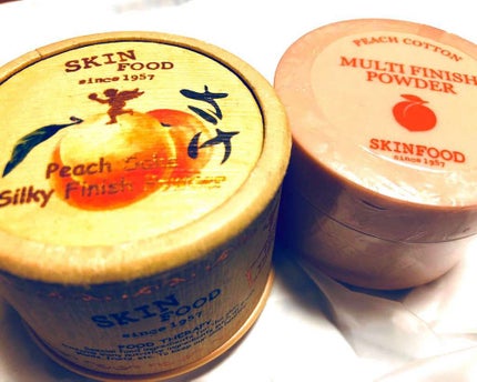 ピーチコットン マルチフィニッシュパウダー/SKINFOOD/ルースパウダーを使ったクチコミ(1枚目)