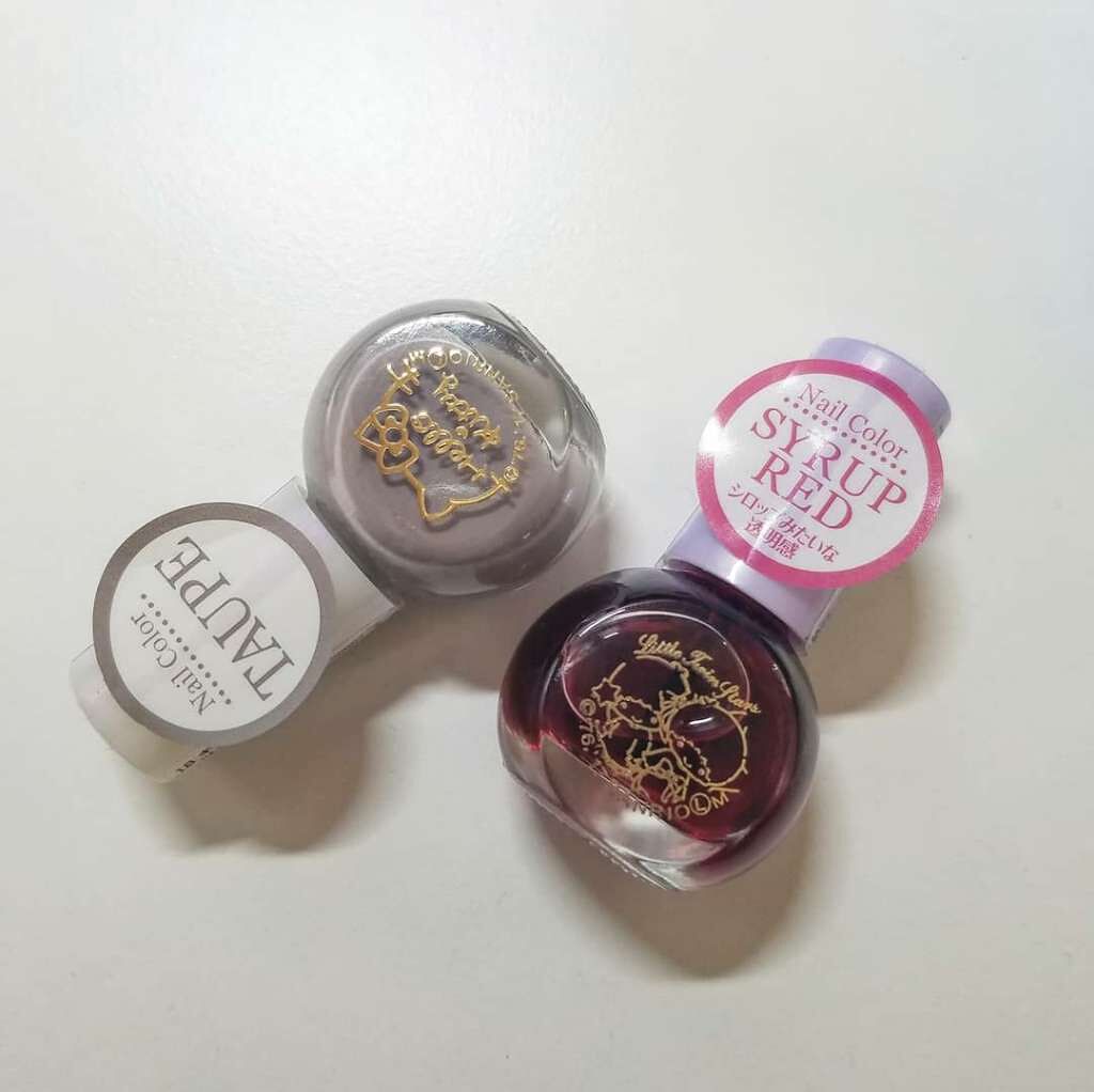 サンリオネイル/DAISO/マニキュアを使ったクチコミ(1枚目)