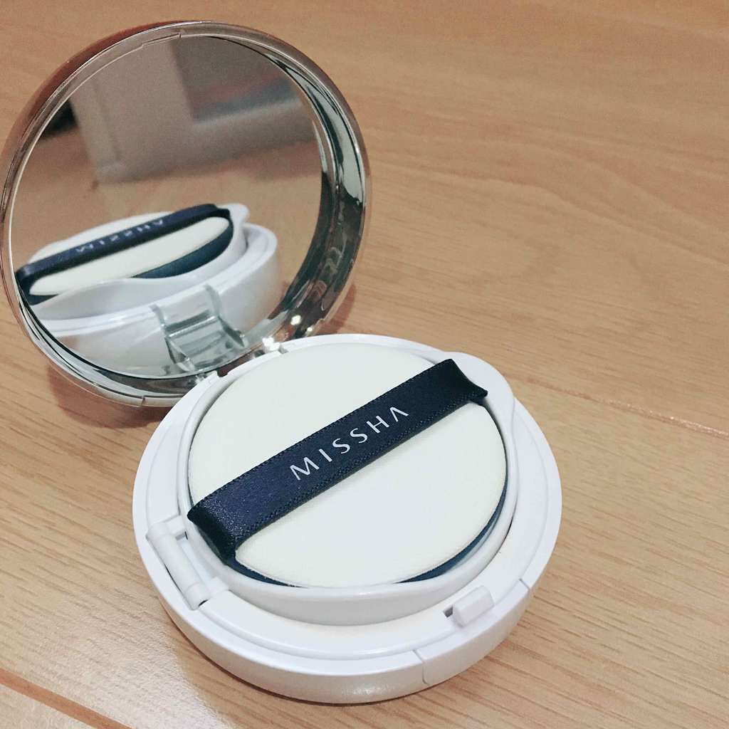 M クッションファンデーション(マット)/MISSHA/クッションファンデーションを使ったクチコミ(1枚目)