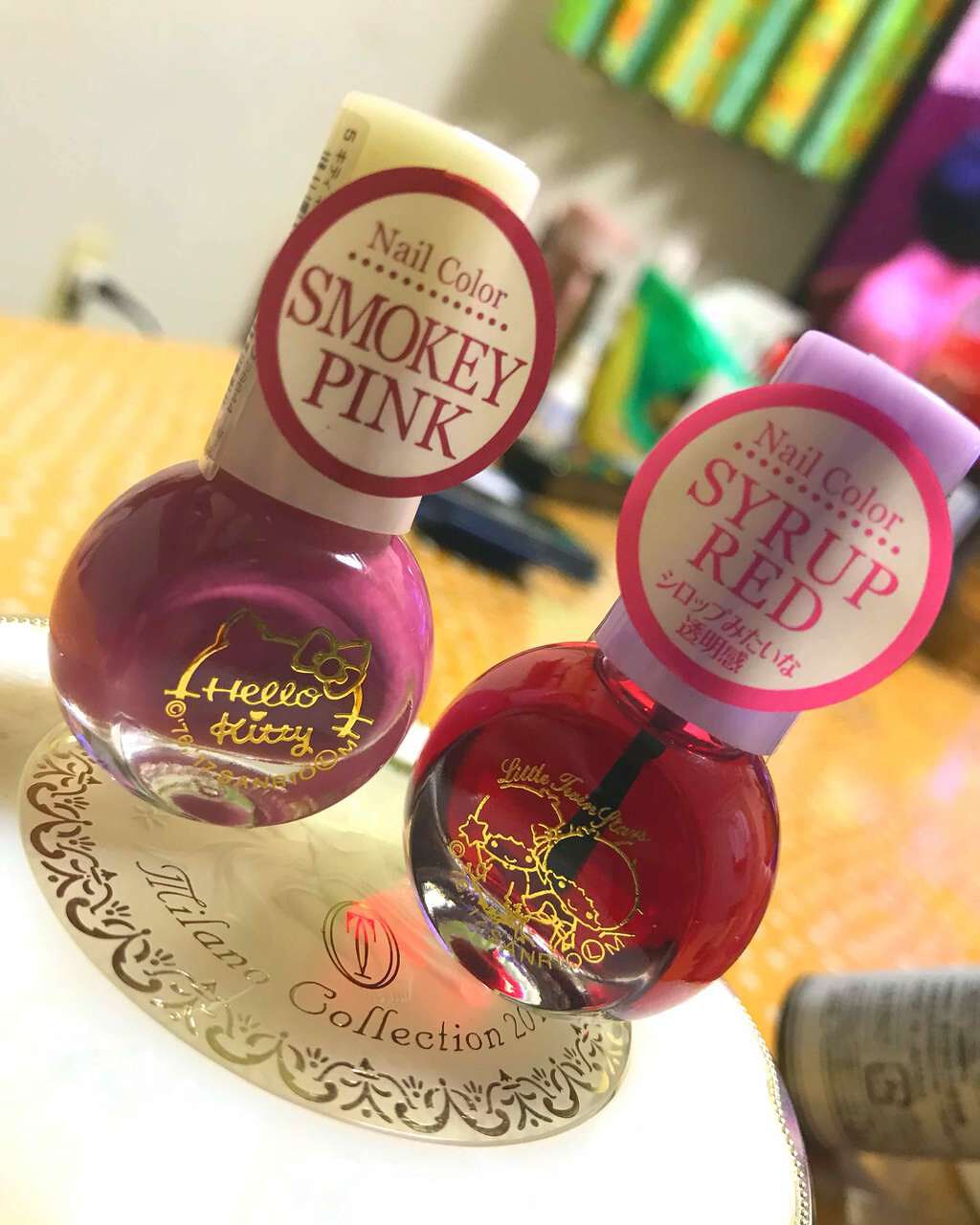 サンリオネイル/DAISO/マニキュアを使ったクチコミ（1枚目）