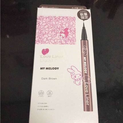 ラブ・ライナー リキッドアイライナーR3/ラブ・ライナー/リキッドアイライナーを使ったクチコミ(1枚目)