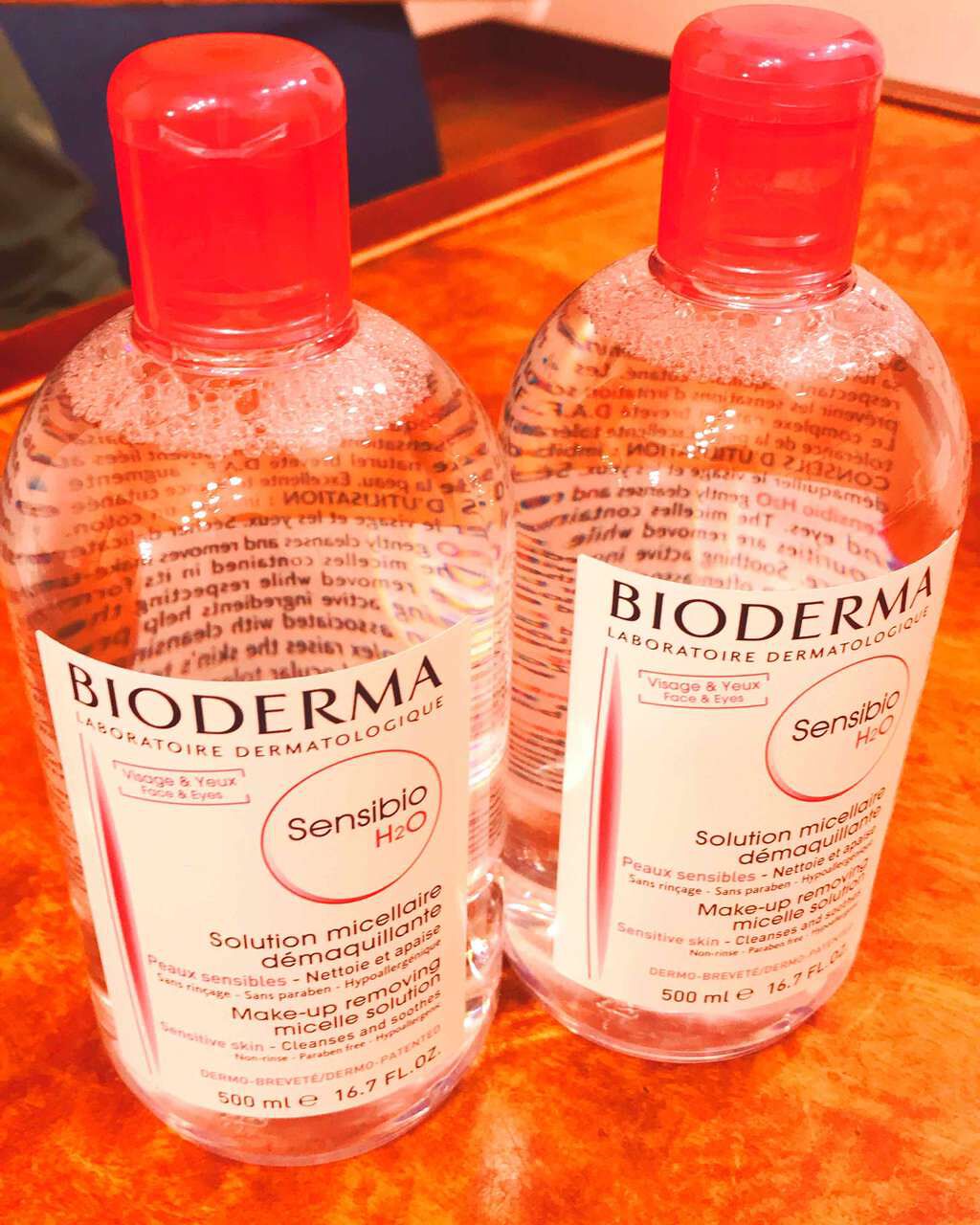 サンシビオ エイチツーオー D/ビオデルマ/クレンジングウォーターを使ったクチコミ(1枚目)