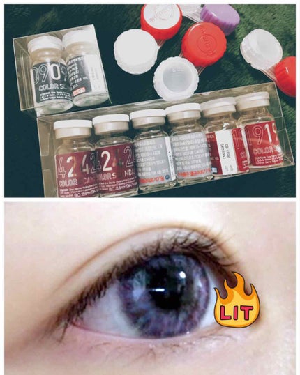 カラースキャンダル/カラコンぴあ/カラーコンタクトレンズを使ったクチコミ(1枚目)