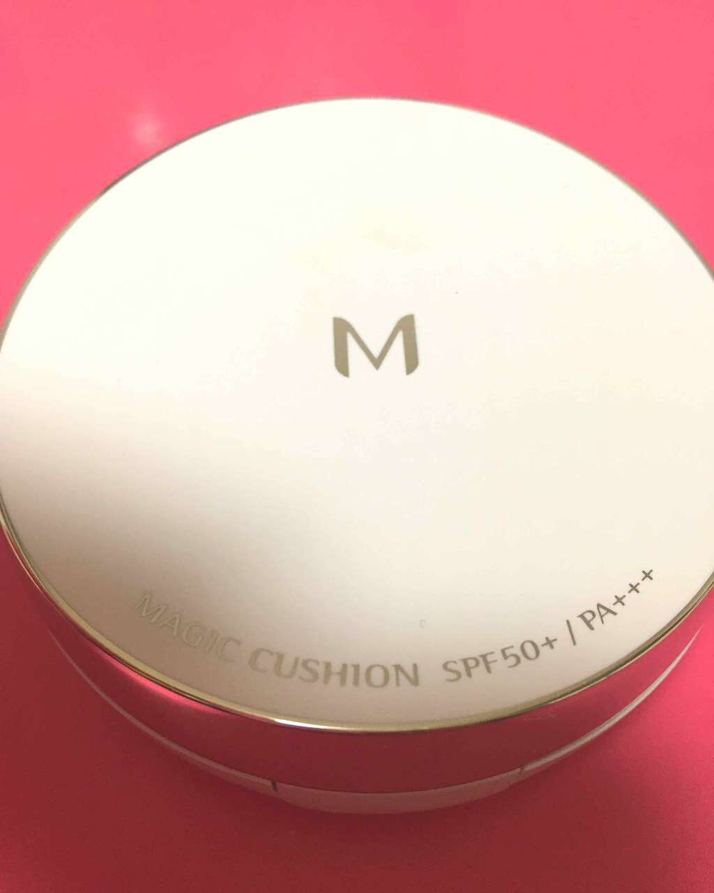 M クッションファンデーション(マット)/MISSHA/クッションファンデーションを使ったクチコミ（1枚目）