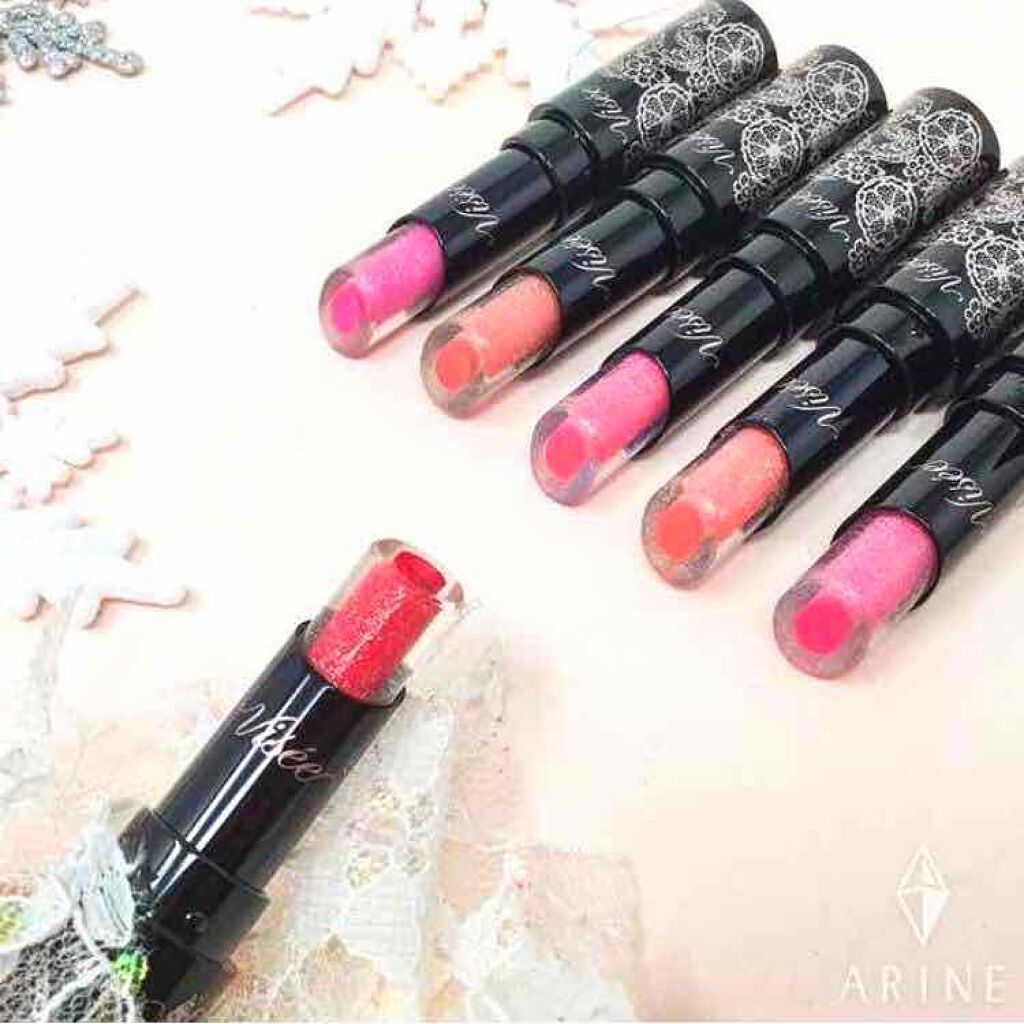 クリスタルデュオ リップスティック シアー/Visée/口紅を使ったクチコミ(1枚目)