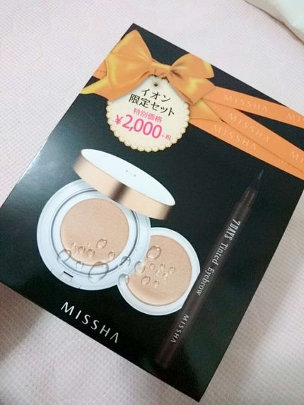 M クッション ファンデーション(モイスチャー)/MISSHA/クッションファンデーションを使ったクチコミ(1枚目)