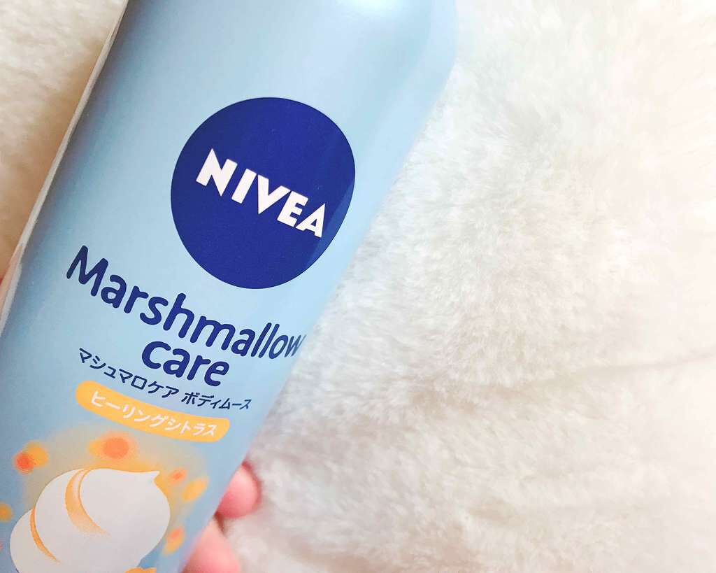 マシュマロケア ボディムース シルキーフラワー/ニベア/ボディローションを使ったクチコミ(1枚目)