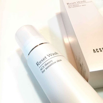 リセット ウォッシュ/ACSEINE/泡洗顔を使ったクチコミ(1枚目)