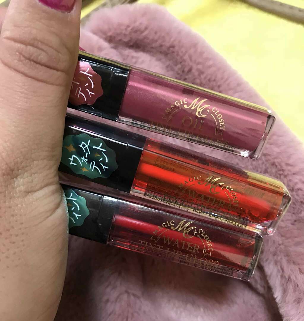 MCウォーターティントグロス/3COINS/リップティントを使ったクチコミ(1枚目)