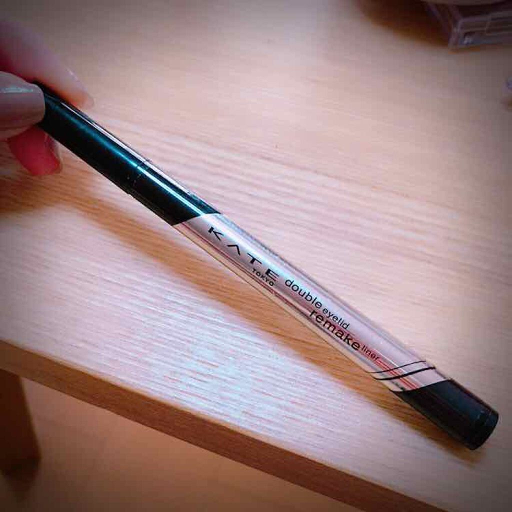 ダブルラインフェイカー/KATE/リキッドアイライナーを使ったクチコミ(1枚目)