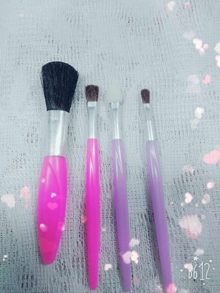 ケース付きブラシ/DAISO/メイクブラシを使ったクチコミ(2枚目)