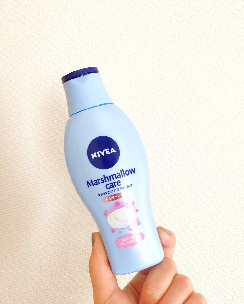 マシュマロケアボディミルク シルキーフラワーの香り/ニベア/ボディミルクを使ったクチコミ(1枚目)