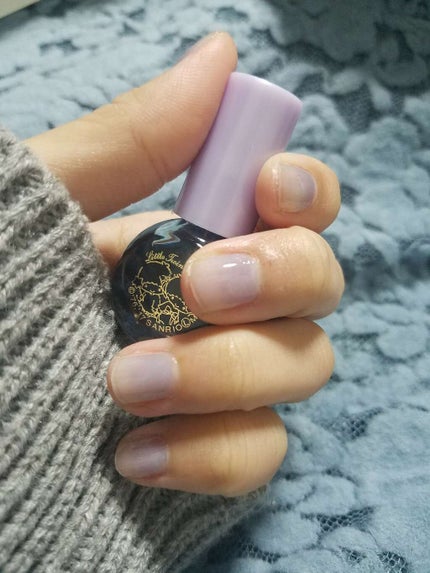 サンリオネイル/DAISO/マニキュアを使ったクチコミ(3枚目)