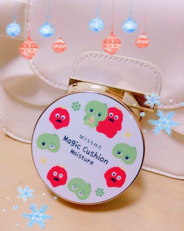 ♡MISSHA♡
マジッククッションモイスチャー
クッションファンデです👍

このデザインはドンキホーテ限定の物です💓
ガチャピンとムックに惹かれて買いました‼︎
パフもガチャピンとムックで‥‥😂
めち