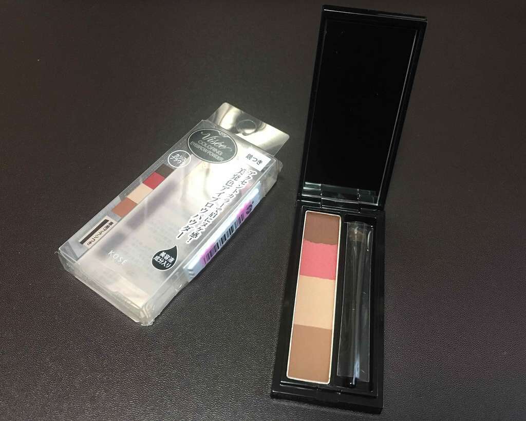 リシェ カラーリング アイブロウパウダー/Visée/パウダーアイブロウを使ったクチコミ(1枚目)