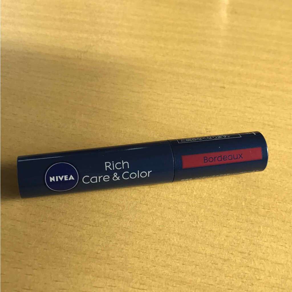 ニベア リッチケア＆カラーリップ/ニベア/リップクリームを使ったクチコミ（1枚目）