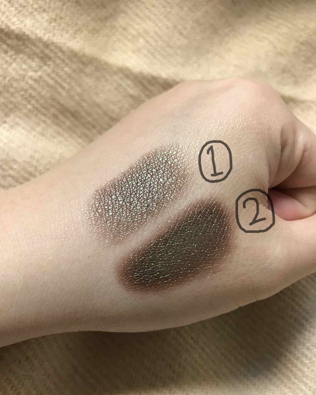 デュアルインテンシティーアイシャドー/NARS/単色アイシャドウを使ったクチコミ(3枚目)