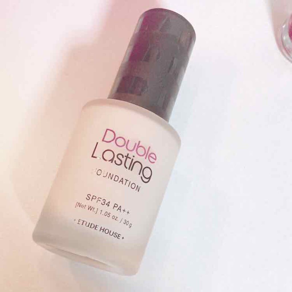 ダブルラスティング ファンデーション/ETUDE/リキッドファンデーションを使ったクチコミ（1枚目）